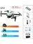 S125 Mini Drone 2 Batarya Ile 20 Dakika Uçuş Süresi Wi-Fı 720P Hd Çift Kameralı drone 6