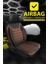 Seat Ibıza 2002-2008UYUMLU Oto Koltuk Kılıfı Bronz Serisi - Kahve 3