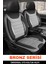 Peugeot 308 2014-UYUMLU Oto Koltuk Kılıfı Bronz Serisi - Gri 1