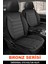 Nissan Prımera 03+ 2002-2007UYUMLU Oto Koltuk Kılıfı Bronz Serisi - Siyah 1