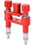Jy1-2 Terminal 660V 24A 62X47X13MM - Kırmızı 1