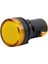 AD16-22DS 12V Acdc Sinyal Lambası - Sarı 1