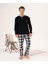 Ekose Kareli Erkek Polar Pijama Takım 2