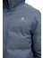 A10141497108010 Mavi Melanj Erkek Kısa Kaban 5