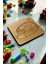 Eğitici Puzzle 4mm Plywood Ahşap Boyanabilir Çocuklar Için - Hayvanlar Serisi -Kirpi Boya Setli 1