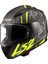 Rapıd 2 Raven Mat Siyah-Gri-Neon Sarı Kask 1