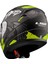 Rapıd 2 Raven Mat Siyah-Gri-Neon Sarı Kask 4