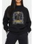 Çekiç ve Gök Gürültüsü Baskılı Siyah Kadın Erkek Pamuklu Sweatshirt CU191 1