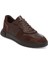 Kahve Deri Erkek Sneaker - E24I1AY56908-H2D Kahve 1