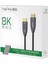 Veggieg 8K/60Hz 4K/120Hz 48GBPS Hdr Arc Hdcp Fiber Optik HDMI 2.1 Kablo 40 Metre 5