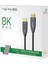 8K/60Hz 4K/120Hz 48GBPS Hdr Arc Hdcp Fiber Optik HDMI 2.1 Kablo 50 Metre 5