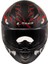 Rapıd 2 Kaıju Mat Siyah-Kırmızı-Beyaz Kask 3