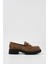 Kadın Sigaro Hakiki Deri Kadin Loafer Ayakkabı 1