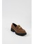 Kadın Sigaro Hakiki Deri Kadin Loafer Ayakkabı 3