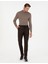 Erkek Kahverengi Ex. Slim Fit Kumaş Pantolon 50292939-Vr029 1
