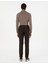 Erkek Kahverengi Ex. Slim Fit Kumaş Pantolon 50292939-Vr029 4
