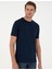 Erkek Lacivert Regular Fit Tişört 50292343-VR033 3