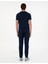 Erkek Lacivert Slim Fit Eşofman Altı 50290640-VR033 4