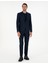 Erkek Lacivert Ex. Slim Fit Çizgili Takım Elbise 50295188-VR033 4