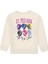 Kız Çocuk Krem Sweatshirt 50290704-VR071 3