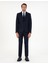 Erkek Lacivert Slim Fit Yün Takım Elbise 50291967-VR033 1