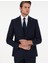 Erkek Lacivert Slim Fit Yün Takım Elbise 50291967-VR033 3