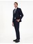 Erkek Lacivert Slim Fit Yün Takım Elbise 50291967-VR033 4