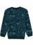 Erkek Çocuk Koyu Yeşil Sweatshirt 50290636-VR079 2