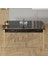 Rada Serisi 80x132 Açılabilir Lak Panel Gold Detay Siyah Mermer Desen Mutfak Masa Takımı Ve 6 Sandalye 3