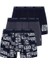 Erkek Lacivert - Lacivert Melanj 3'lü Boxer 80338 1