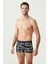Erkek Lacivert - Lacivert Melanj 3'lü Boxer 80338 2