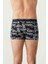 Erkek Lacivert - Lacivert Melanj 3'lü Boxer 80338 4