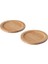 Försegla Ahşap Bardak Altlığı - Bambu - 9 cm - 2 Adet 1