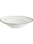 Retro Gourmet 6 Adet 24 cm 400 cc Siyah Kenar Çizgili Porselen Çukur Tabak 1