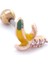 316L Çelik Zirkon Taşlı Rose Muz Piercing PRC-160 5