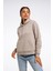 Rı Sl Fleece Hoodie Gri Kadın Sweatshirt 1