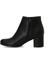 24K-1038 4pr Siyah Kadın Topuklu Bot 3