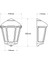 Fumagalli Bahçe Armatür Duvar Apliği E27 IP55 290X215MM ( Gri-Şeffaf ) ( Fabio ) 5