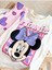 Minnie Mouse Kabartma Puf Baskılı Tşört ve Tayt Takım 2