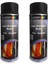 2 adet Motip 690°C Isıya Dayanıklı Siyah Boya 400 Ml. Made in Germany 1