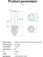 Elegoo Neptune 4-4 Pro Sertleştirilmiş Cht Çelik Nozzle 500°C(0.8MM) 3