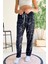 Dreamy Soft Kadife Dokulu Desenli Süet Pijama Altı Pantolon 3