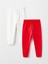 Lcw Baby Beli Lastikli Basic Jogger Erkek Bebek Eşofman Alt 2'li 1