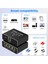 Soylu Elektronik Ethernet Splitter 1x4 4 Port Ethernet Çoklayıcı 1000MBPS Cat5 Cat6 RJ45 Kablo Çoklayıcı 4