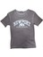 Kadın Newport Baskılı Yıkamalı Crop T-Shirt M-03436 - Açık Kahverengi - L 1