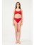 6 cm Kalın Kenar Tek Alt Bikini 813 Kırmızı 2