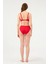 6 cm Kalın Kenar Tek Alt Bikini 813 Kırmızı 4