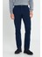 %100 Pamuk Comfort Fit Rahat Kesim Yan Cepli Pantolon 1
