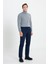 %100 Pamuk Comfort Fit Rahat Kesim Yan Cepli Pantolon 3
