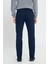 %100 Pamuk Comfort Fit Rahat Kesim Yan Cepli Pantolon 5